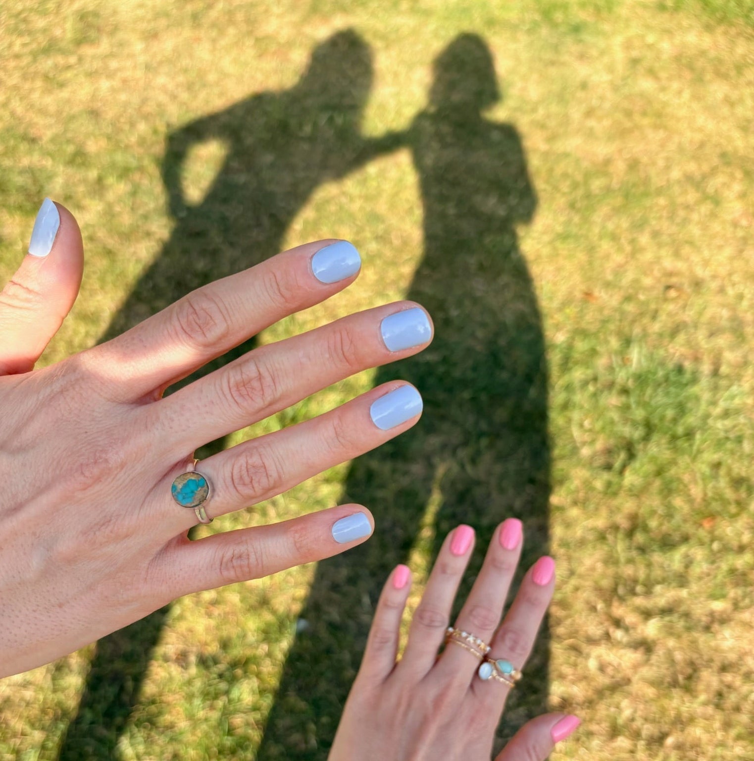 Nail wraps Mani