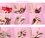 Strisce Gel Piedi Red Poppy