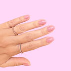 Pink Blush nail wraps