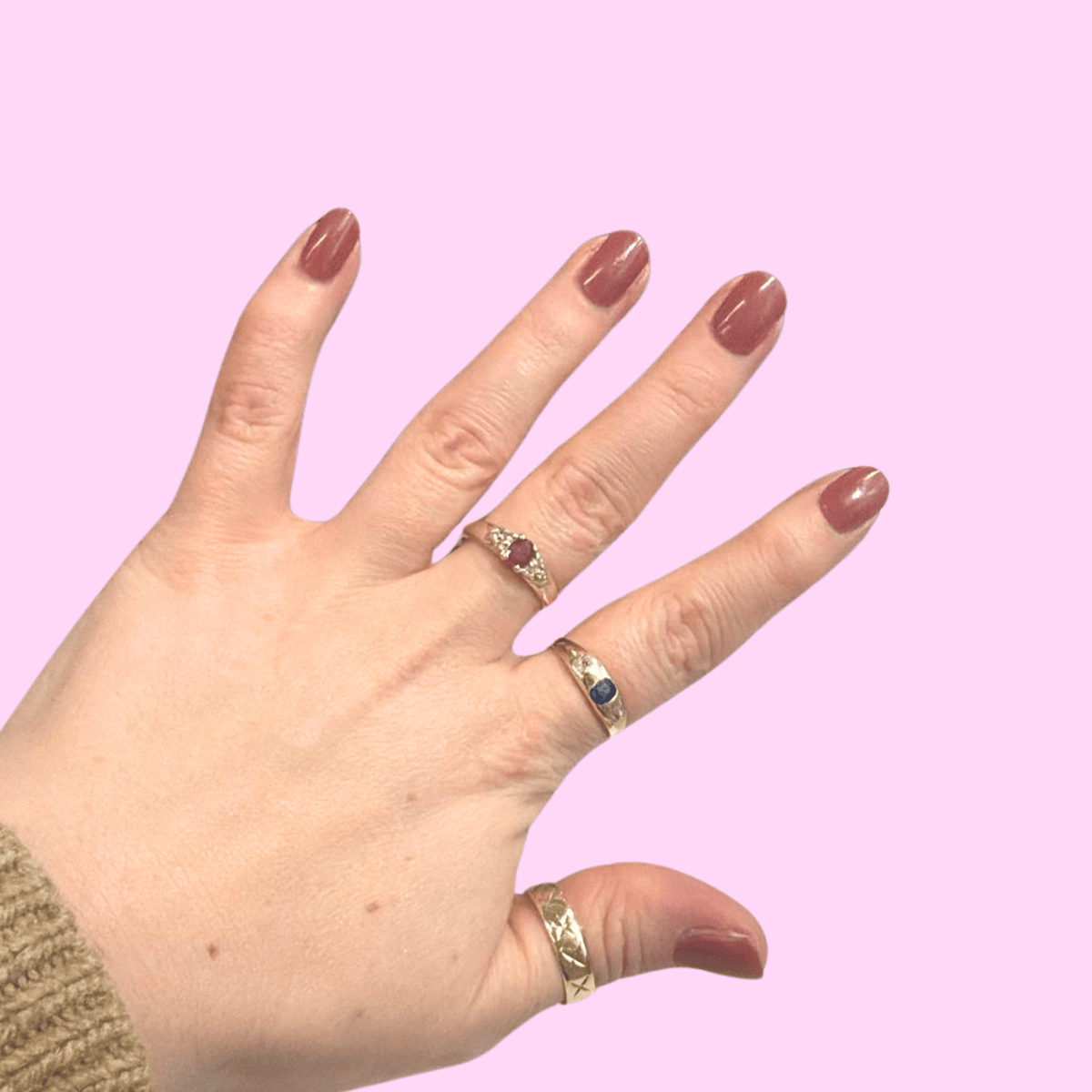 Strisce Gel Marrone Burny