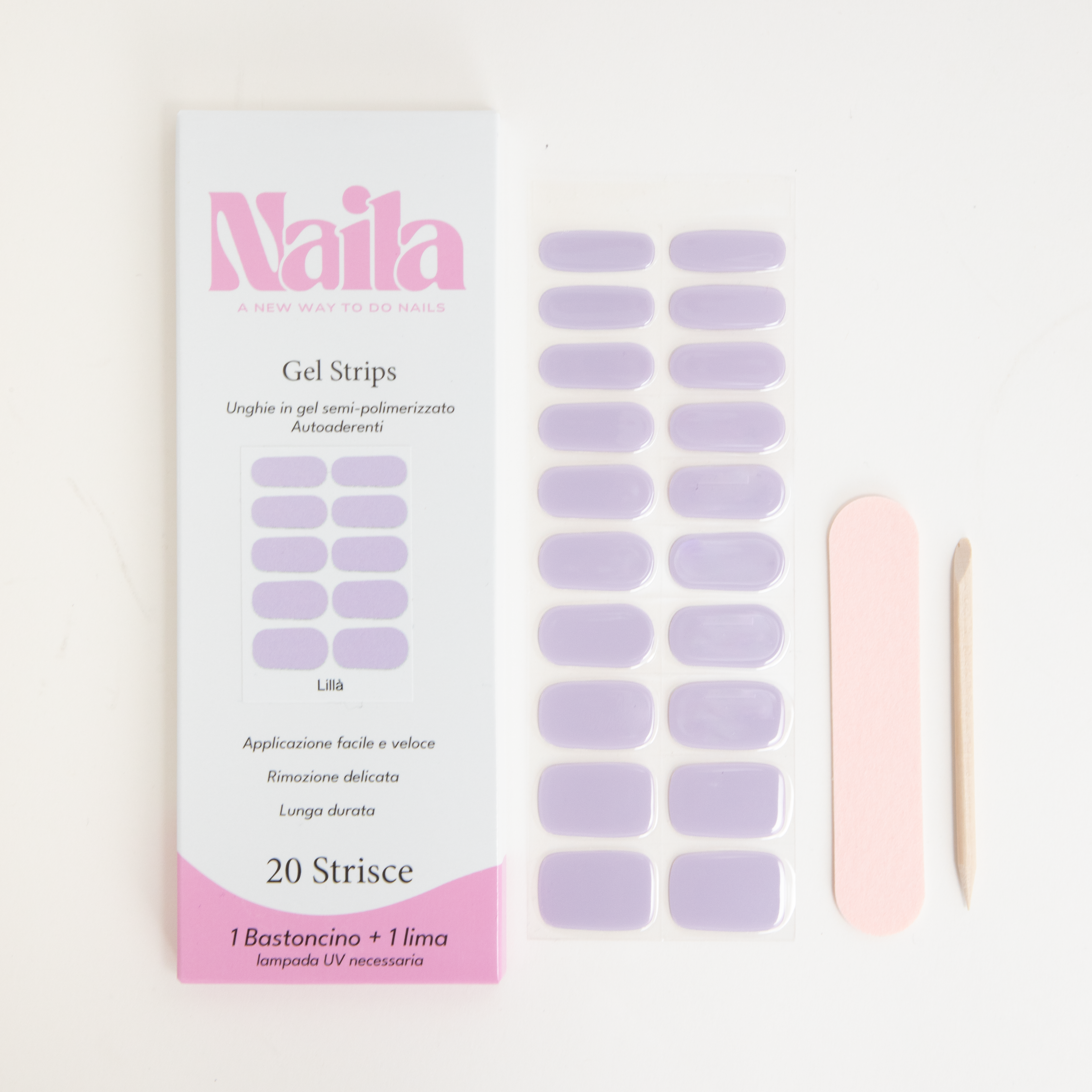 Strisce Gel Lillà