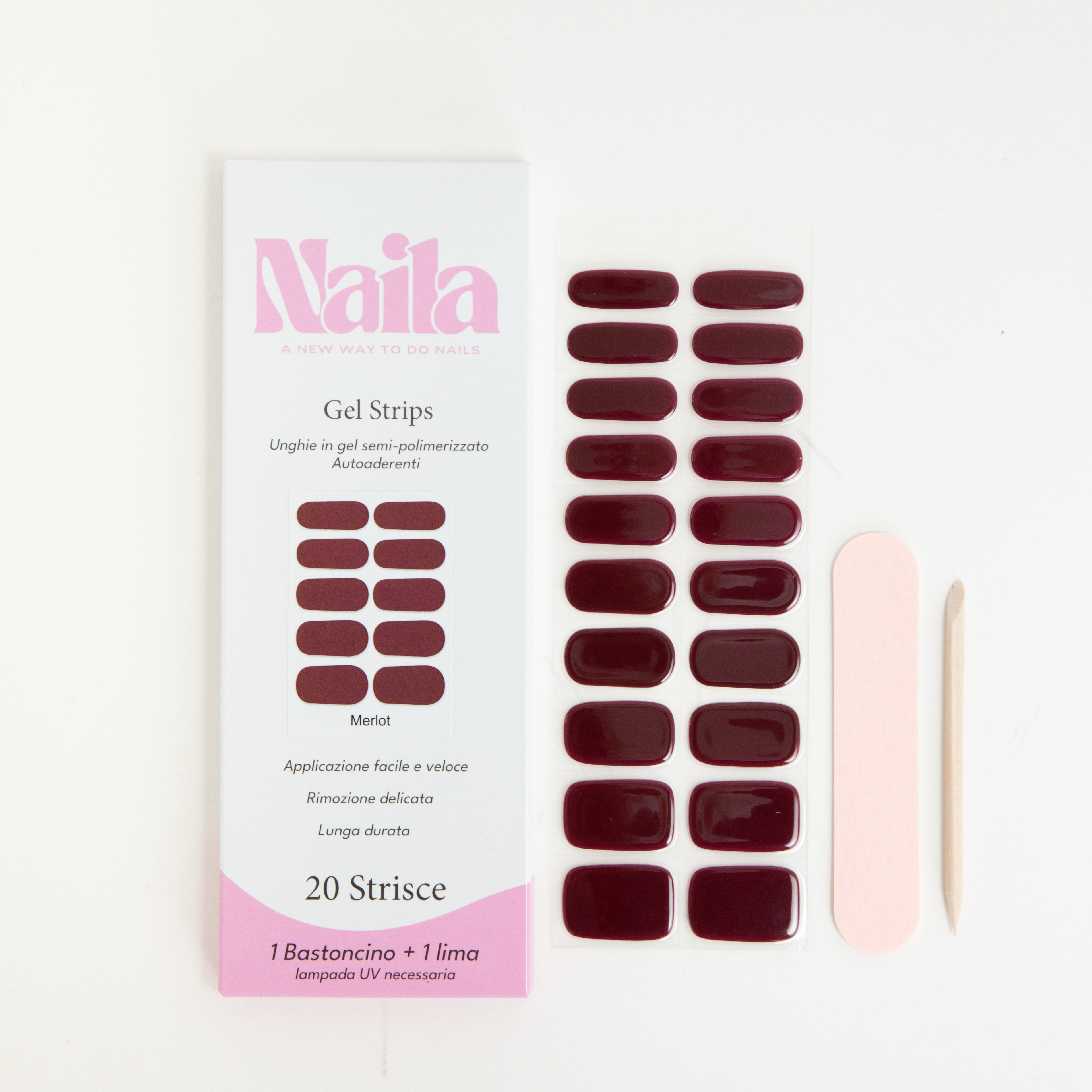 Strisce Gel Merlot