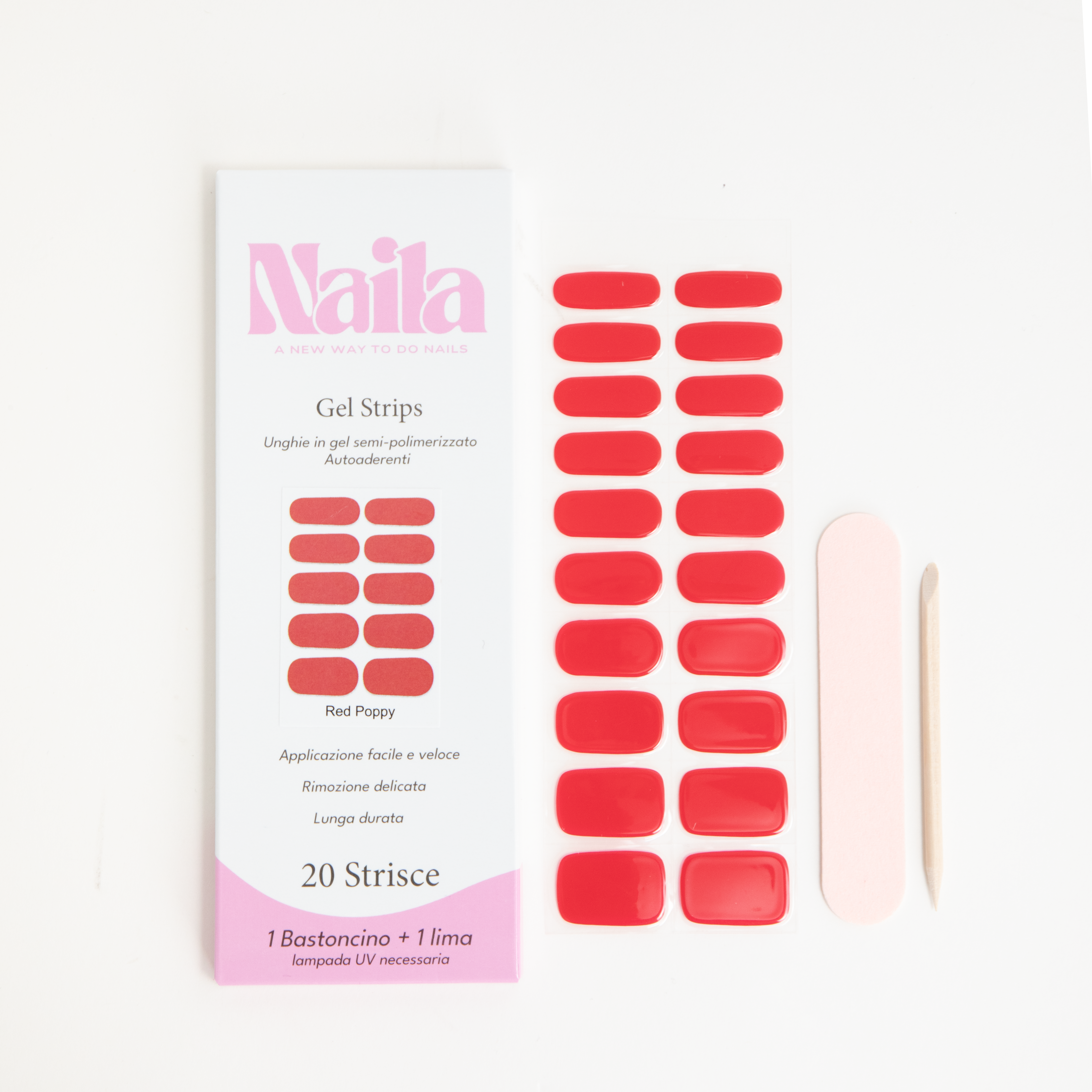 Strisce Gel Red Poppy